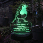 Eleanoras Personalised Memorial Outdoor Solar Light Novelty Lights
