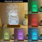 Eleanoras Personalised Flower Vase LED Light Novelty Lights