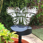 Eleanoras Personalised Butterfly Solar Light Novelty Lights