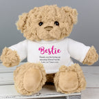 Eleanoras Bestie Personalised Teddy Bear Plush