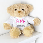 Eleanoras Bestie Personalised Teddy Bear Plush