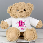 Eleanoras Personalised Pink Big Age Teddy Bear Plush