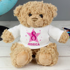Eleanoras Personalised Pink Big Age Teddy Bear Plush
