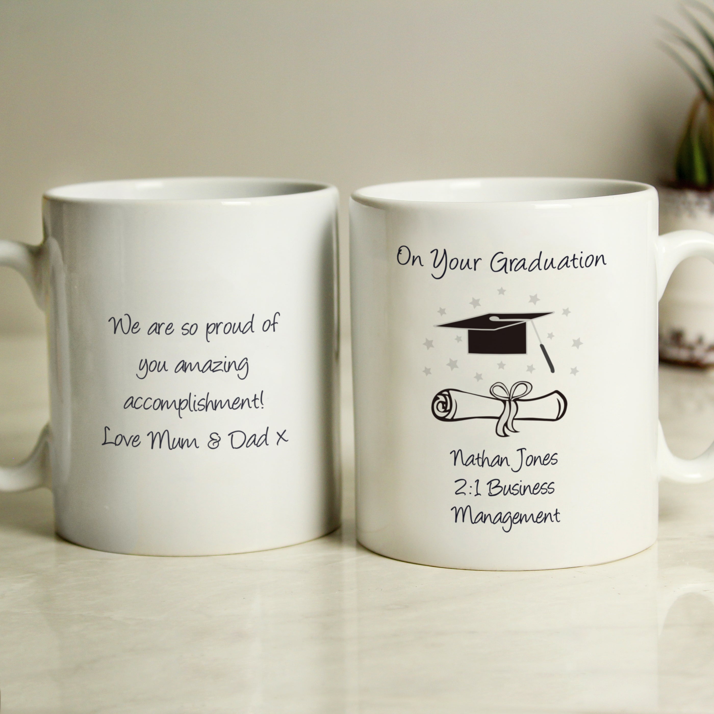 Eleanoras Personalised Graduation Mug Mugs