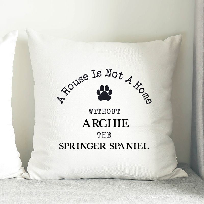 Personalised Dog Breed Cushion