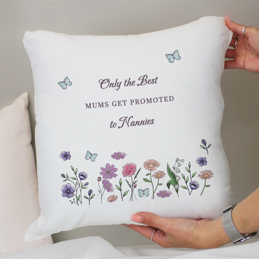 Eleanoras Personalised Wild Flowers Cushion Cushions & Covers