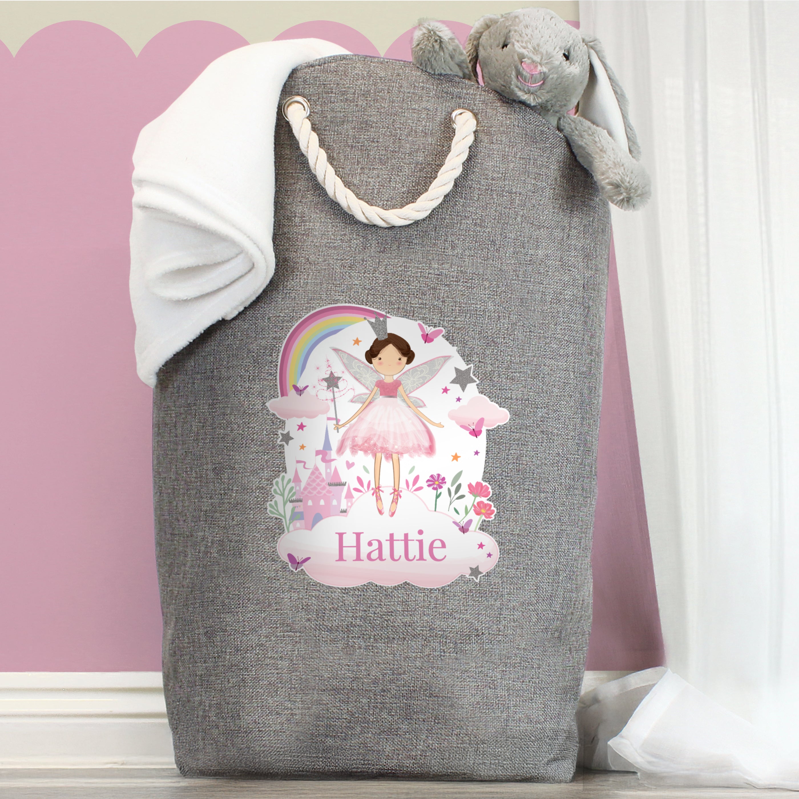 Eleanoras Personalised Fairy Princess Storage Bag Storage Bags