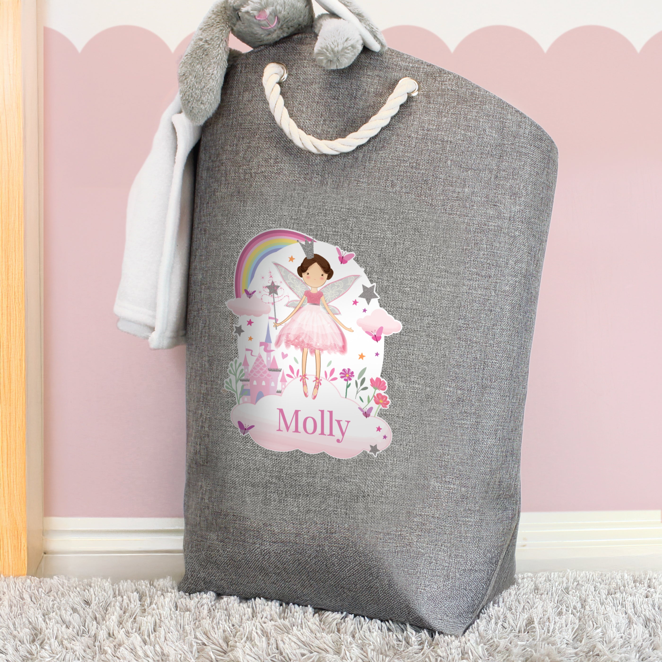 Eleanoras Personalised Fairy Princess Storage Bag Storage Bags
