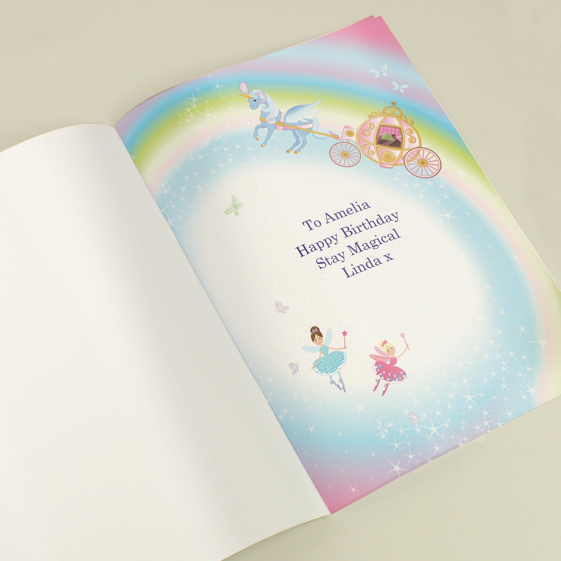 Eleanoras Personalised Princess & Unicorn Magical Story Book BOOKS