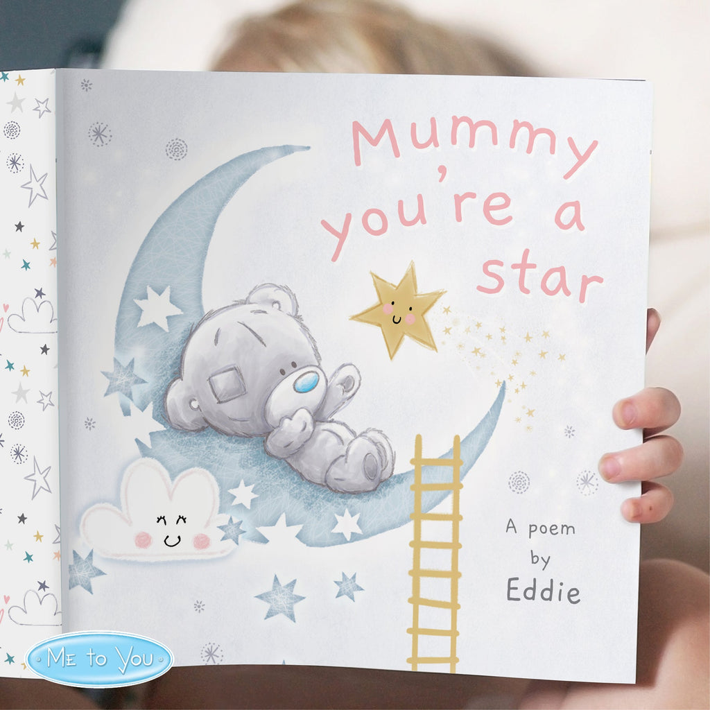Eleanoras Personalised Tiny Tatty Teddy Mummy You're A Star Poem Book Books
