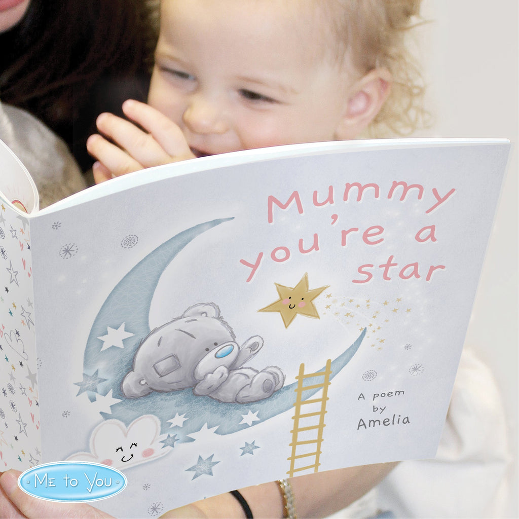 Eleanoras Personalised Tiny Tatty Teddy Mummy You're A Star Poem Book Books