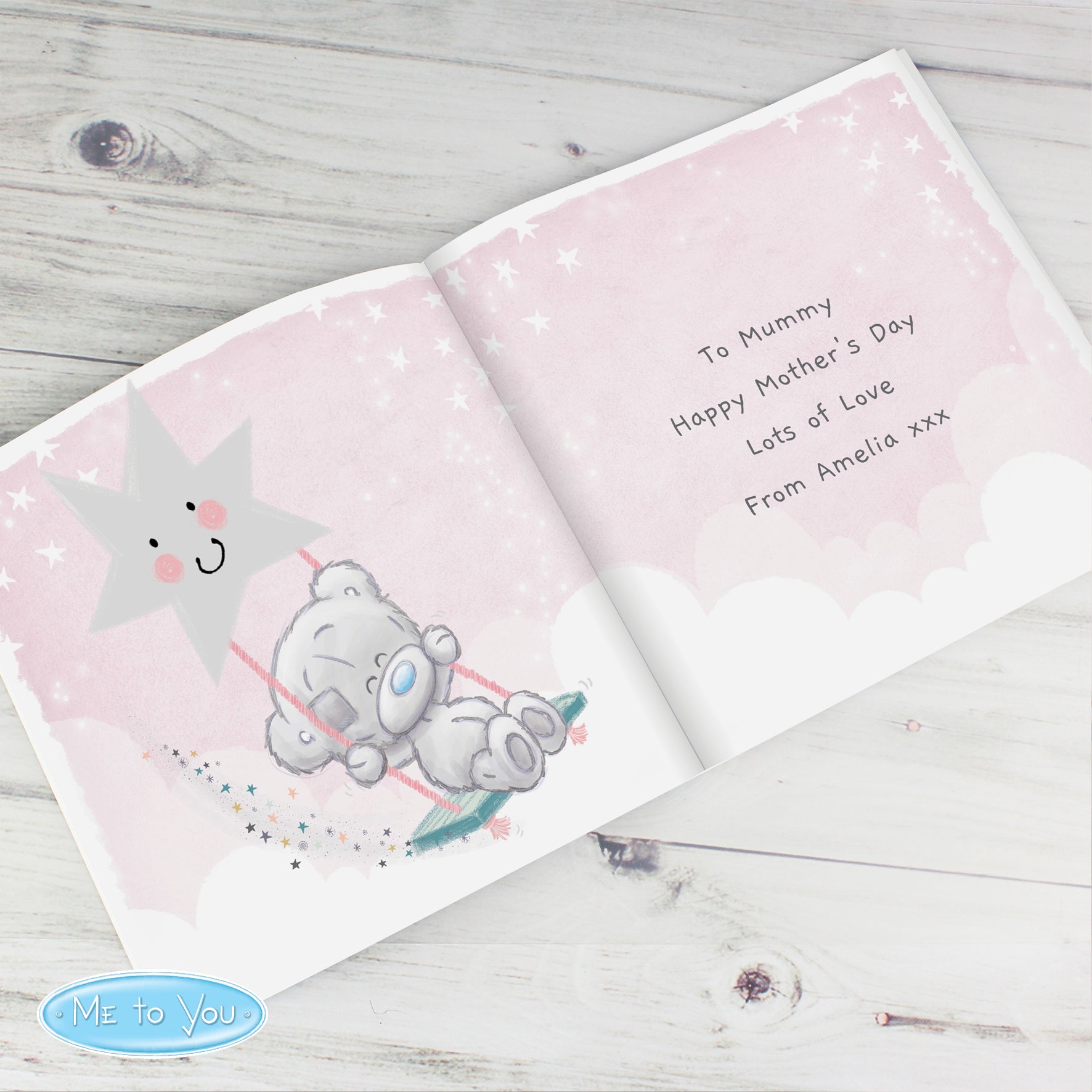 Eleanoras Personalised Tiny Tatty Teddy Mummy You're A Star Poem Book BOOKS