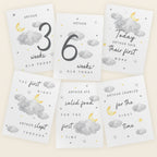 Personalised Cloud Baby Milestone Cards