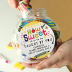 Eleanoras Personalised Shape Little Minds Sweet Jar Confectionery