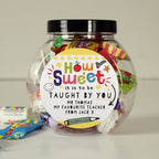 Eleanoras Personalised Shape Little Minds Sweet Jar Confectionery