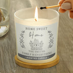 Eleanoras Personalised Home Scented Candle Candles
