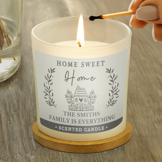 Eleanoras HOME PERSONALISED SCENTED CANDLE Candles - Scented