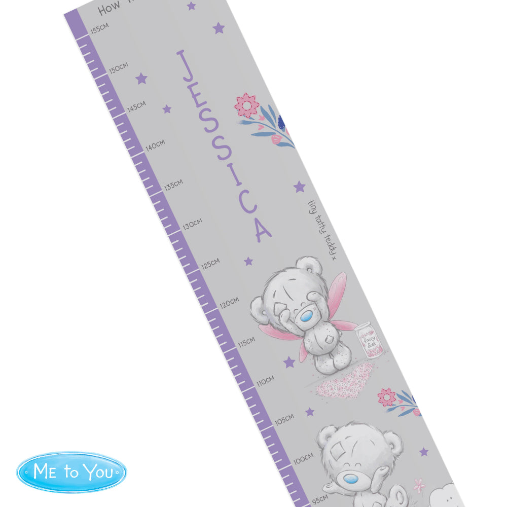 Eleanoras Personalised Tiny Tatty Teddy Unicorn Height Chart 