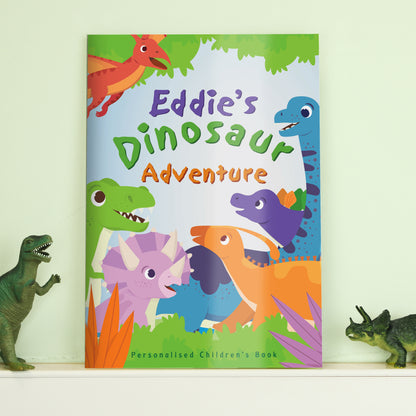 Eleanoras DINOSAUR ADVENTURE PERSONALISED STORY BOOK Books