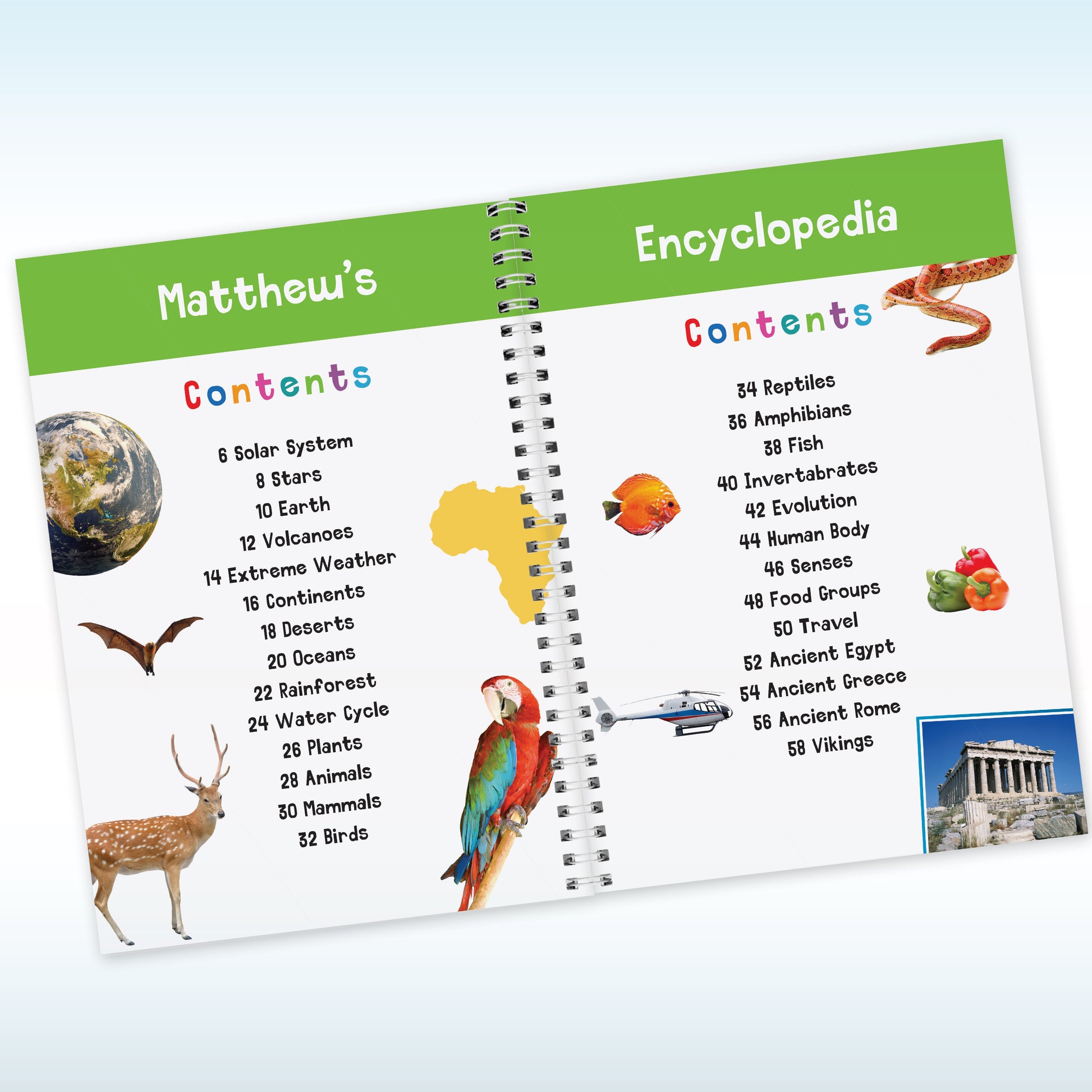 Eleanoras CHILDRENS PERSONALISED ENCYCLOPEDIA Books