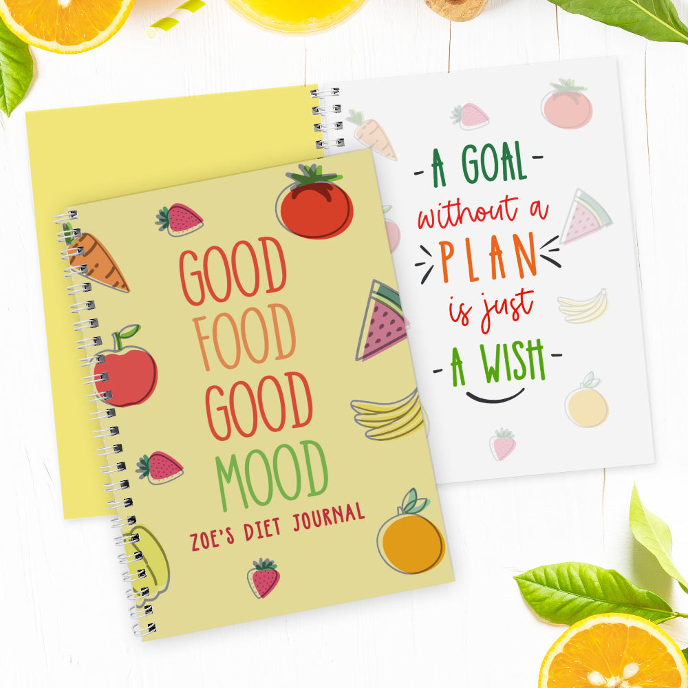 Eleanoras Personalised Food Diary Stationery