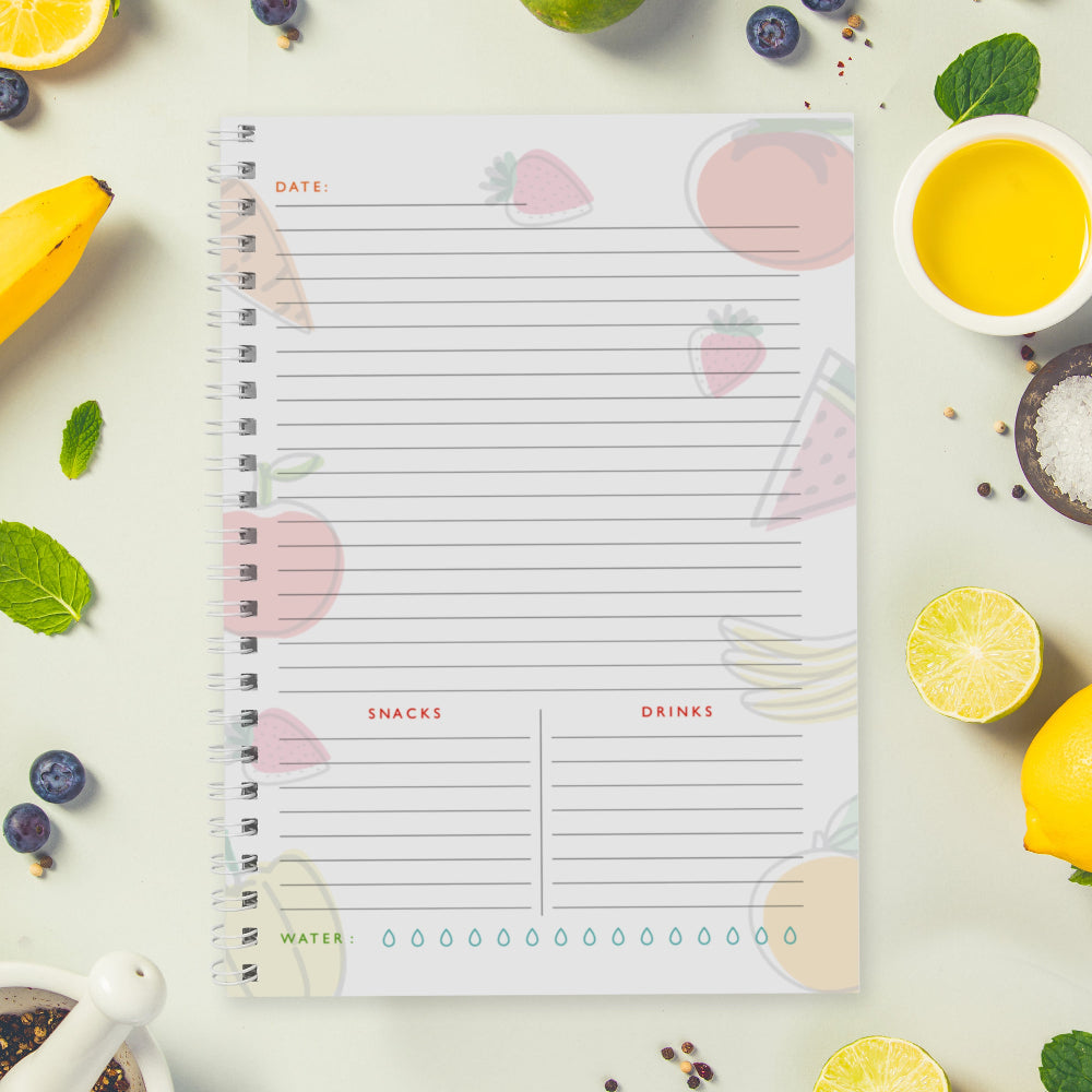 Eleanoras Personalised Food Diary Stationery
