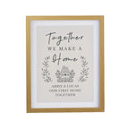 Eleanoras Personalised Home Oak Poster Frame Framed Prints