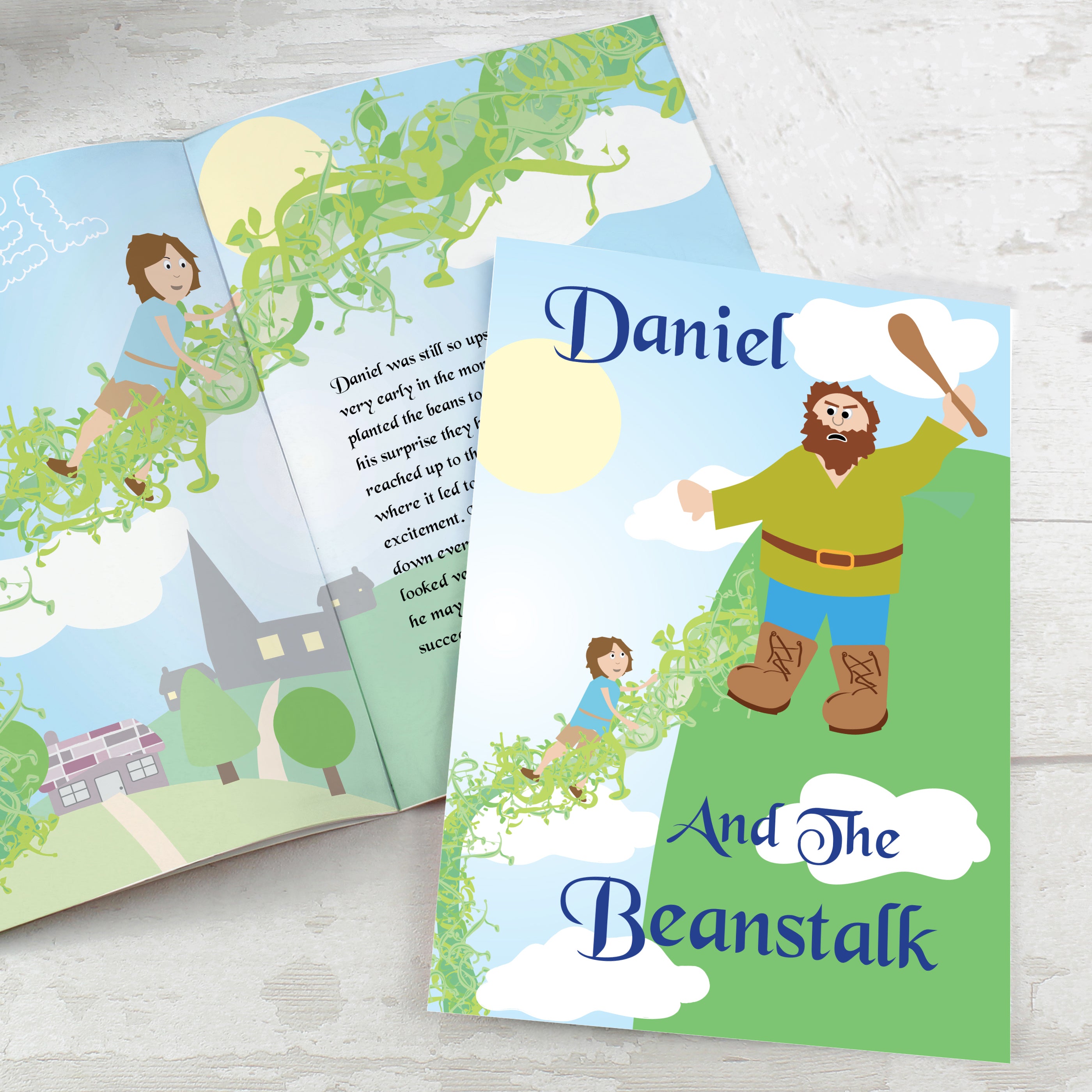 Eleanoras Personalised Jack & The Beanstalk Story Book Books