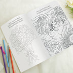 Eleanoras Personalised Pink  Wedding Activity & Colouring Book Activity Books