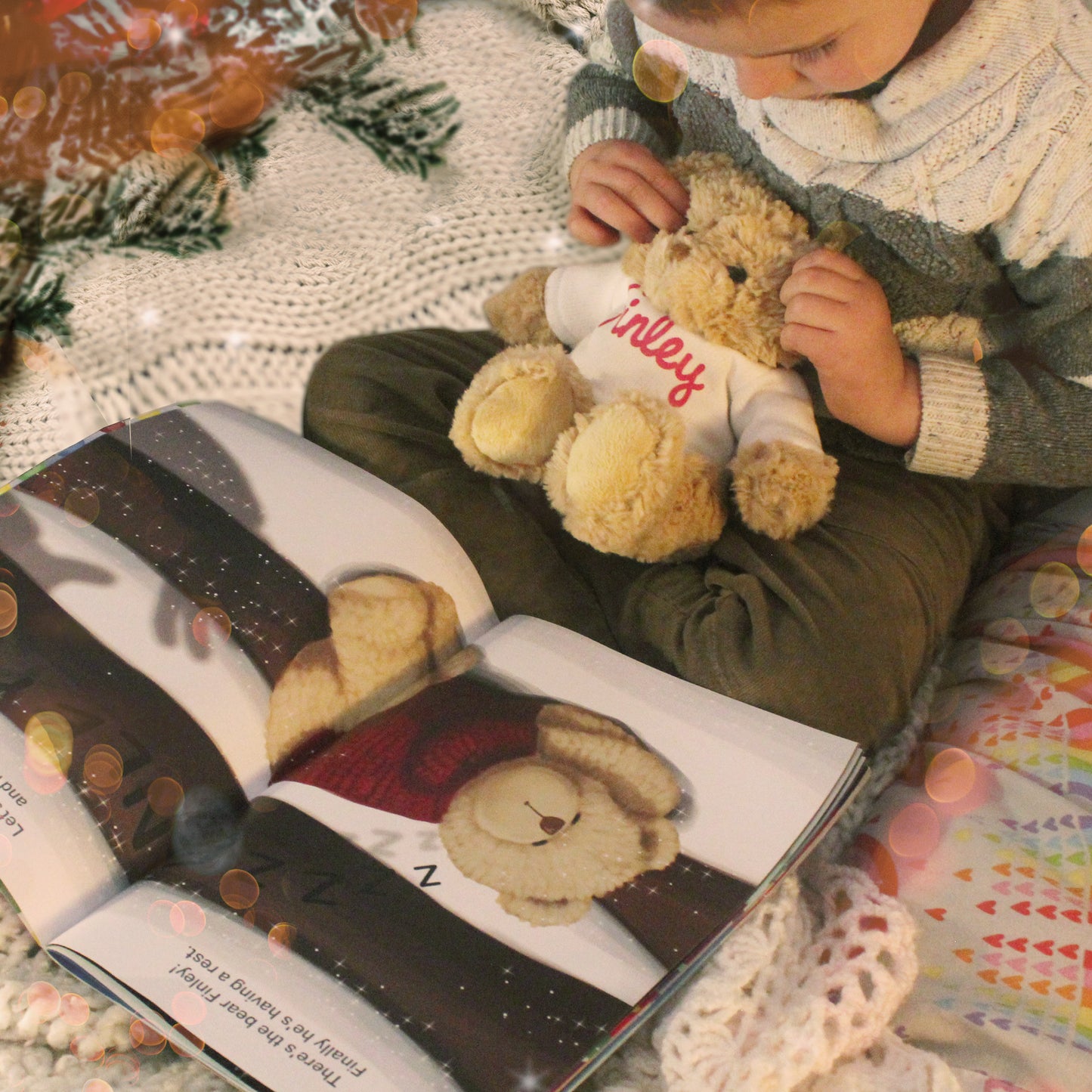 Eleanoras MAGICAL CHRISTMAS ADVENTURE STORY BOOK & PERSONALISED TEDDY BEAR Books