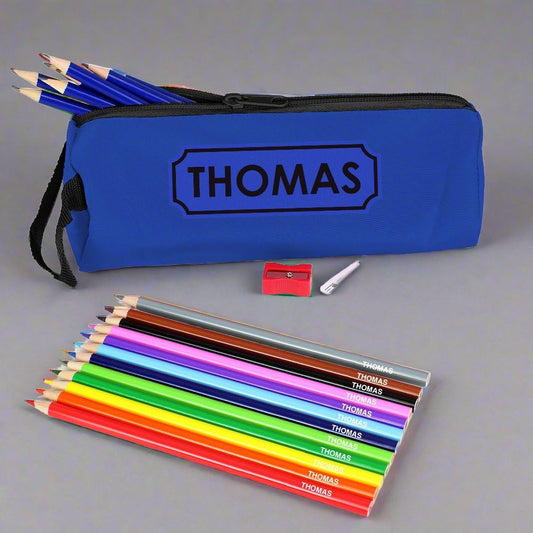 Eleanoras BLUE PENCIL CASE STATIONERY SET STATIONERY SETS