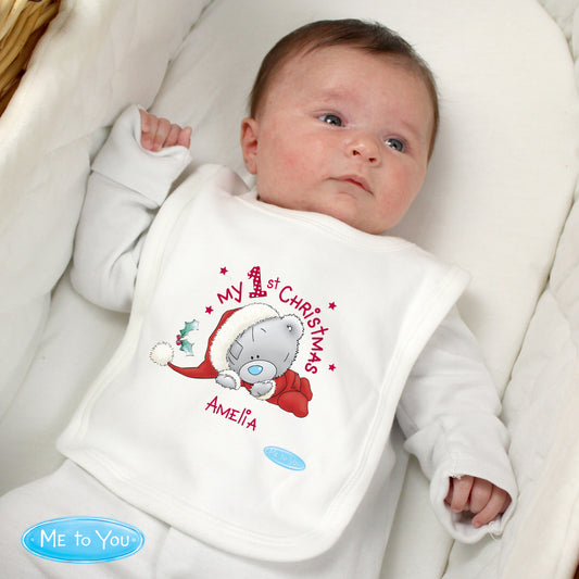 Eleanoras ME TO YOU FIRST CHRISTMAS  BIB Baby Bibs