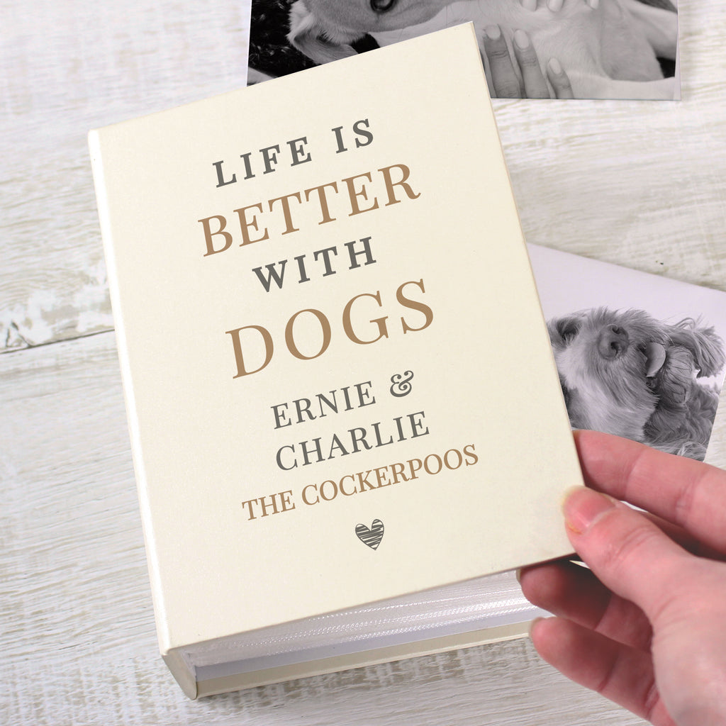 Eleanoras Personalised Life is Better With Pets  Photo Album Photo Frames, Albums & Guest Books