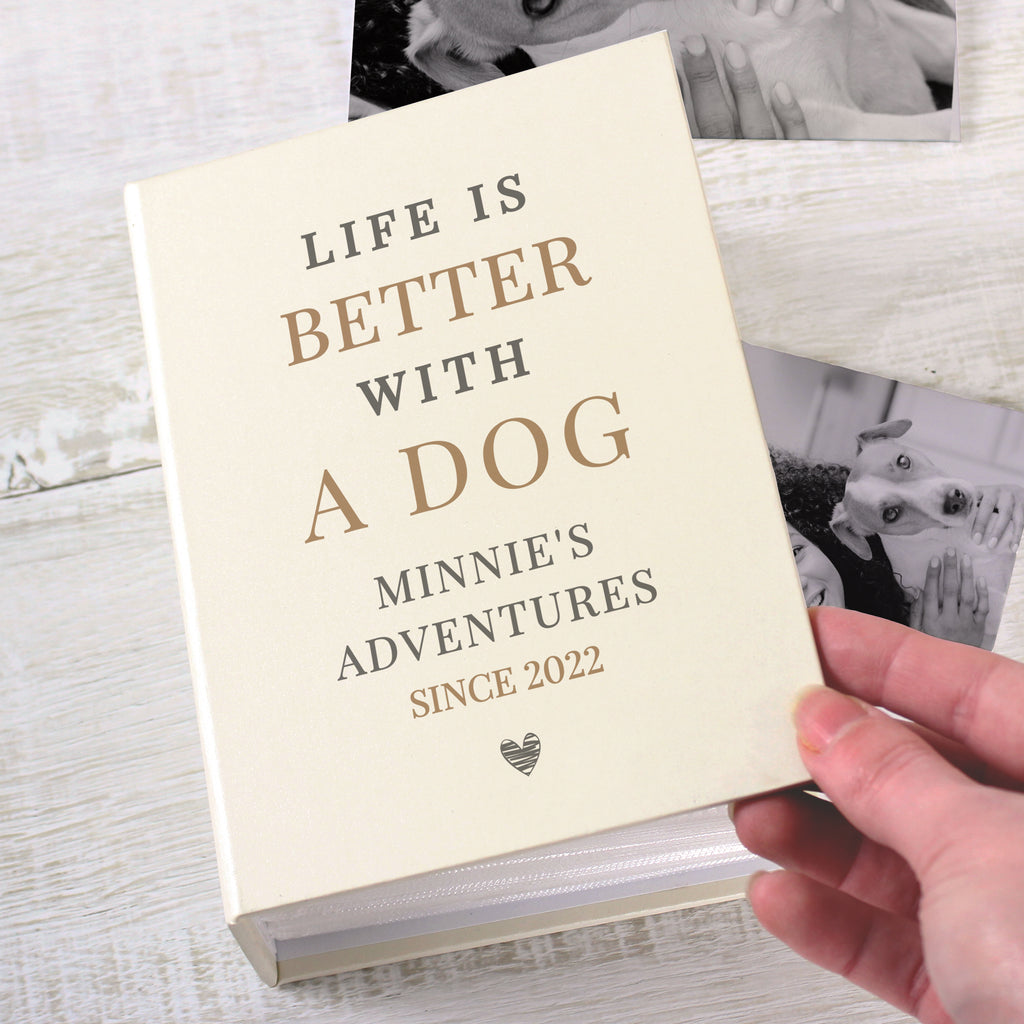 Eleanoras Personalised Life is Better With Pets  Photo Album Photo Frames, Albums & Guest Books