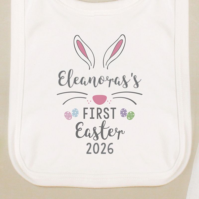 First Easter Baby Bib