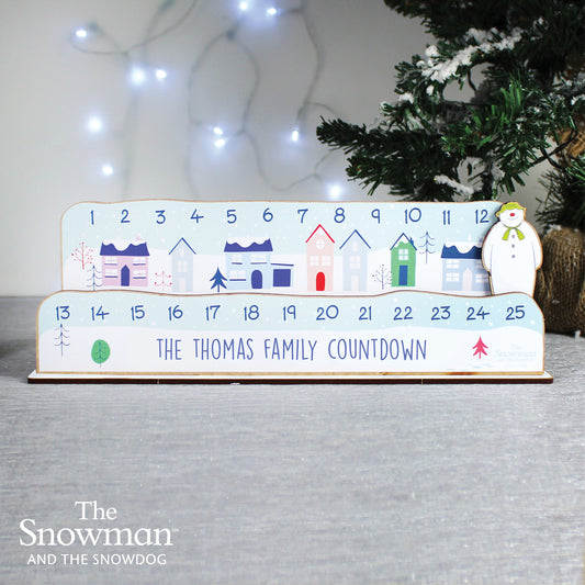 Eleanoras Personalised Make Your Own The Snowman Christmas Advent Countdown Kit Advent Calendars