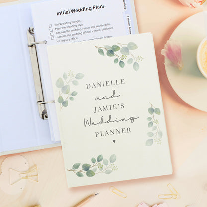 Eleanoras BOTANICAL PERSONALISED WEDDING PLANNER 