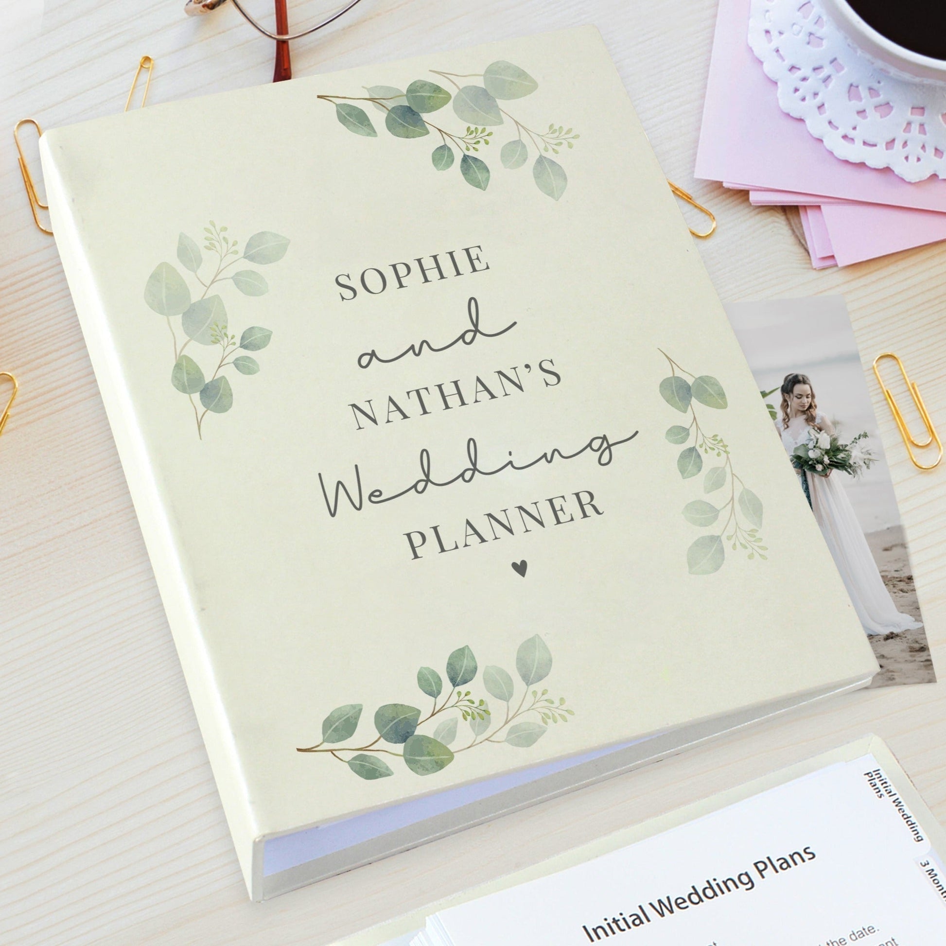 Eleanoras BOTANICAL PERSONALISED WEDDING PLANNER 