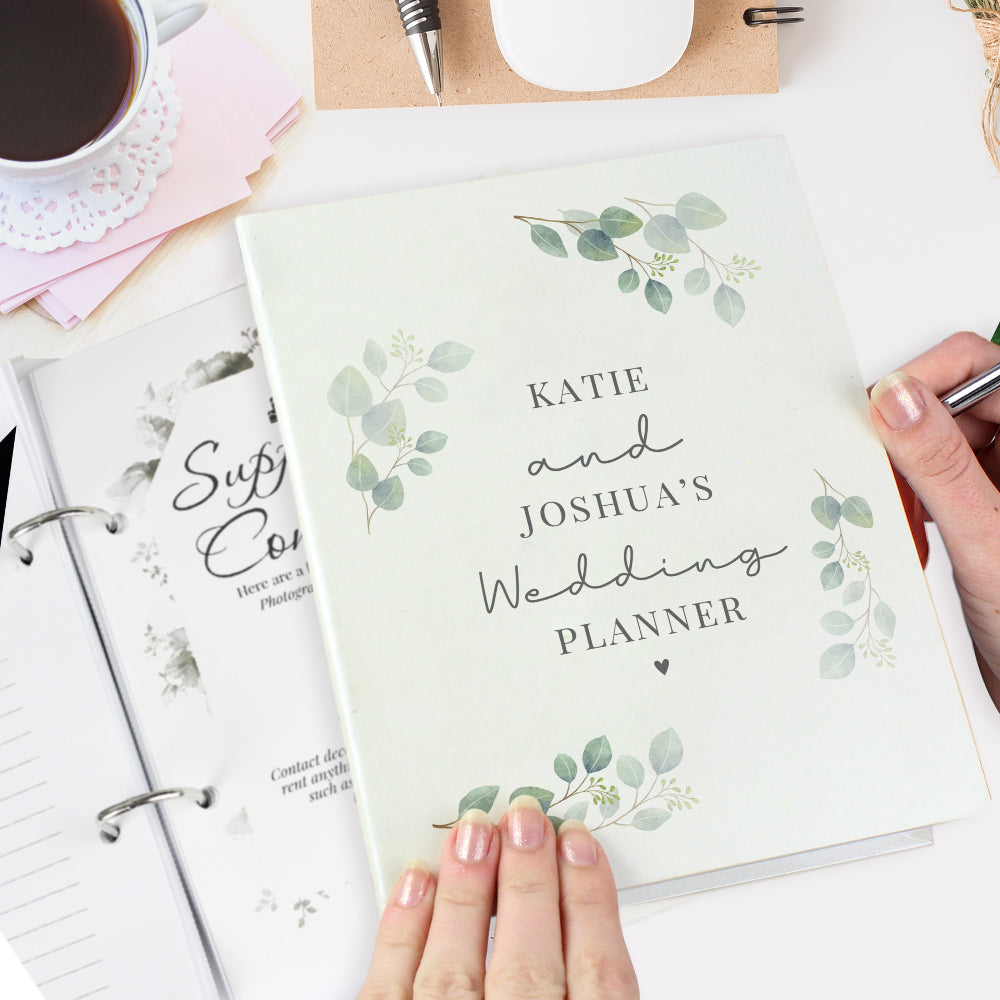 Eleanoras Personalised Botanical Wedding Planner 
