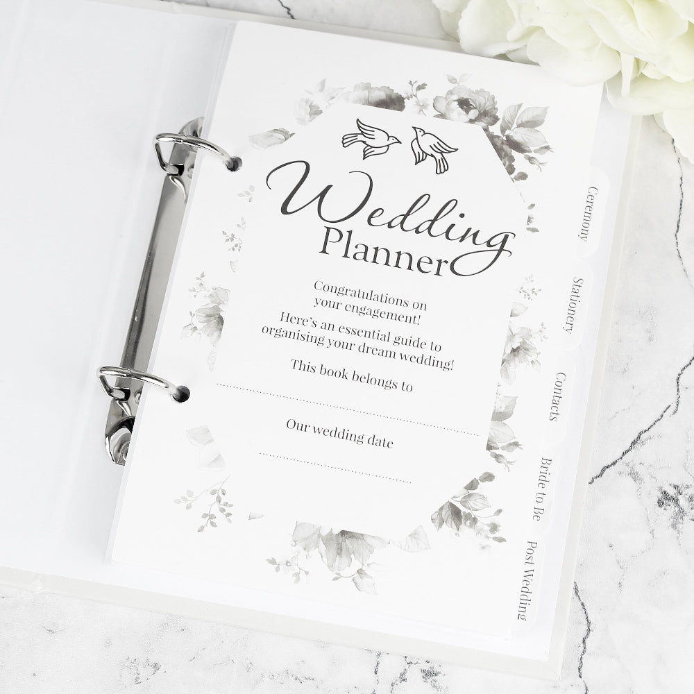 Eleanoras Personalised Botanical Wedding Planner 