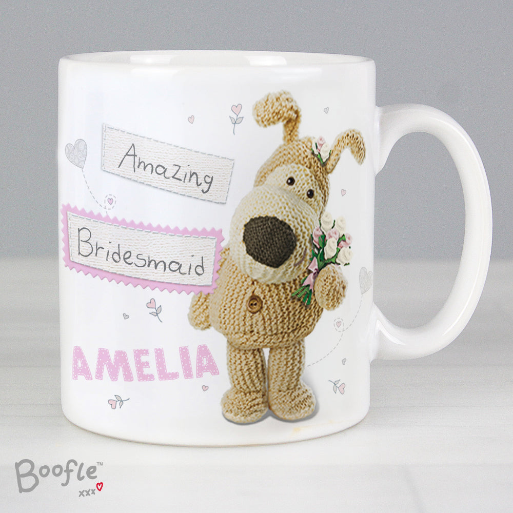 Eleanoras Personalised Boofle Female Wedding Mug Mugs