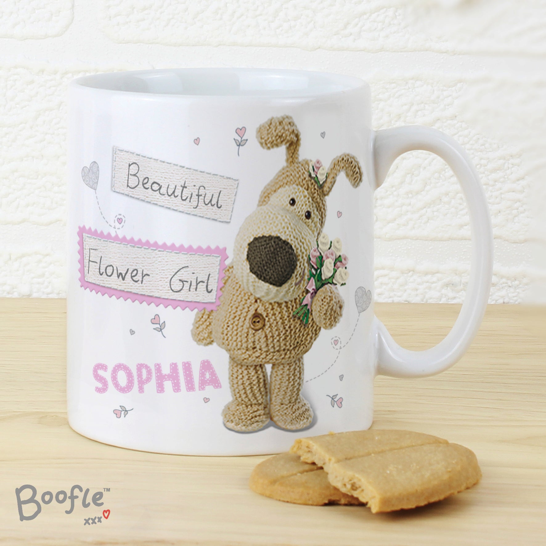 Eleanoras Personalised Boofle Female Wedding Mug Mugs