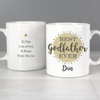 Eleanoras Personalised Best Godfather Mug Mugs
