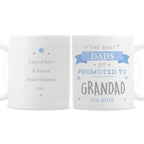 Eleanoras Personalised Blue Promoted to Mug Mugs