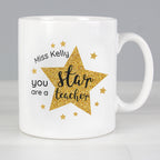 Eleanoras Personalised Star Teacher's Mug Mugs