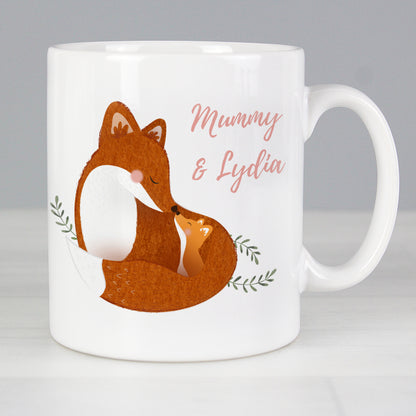 Eleanoras MUMMY & ME FOX MUG Personalised Mugs