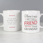 Eleanoras Personalised 'No Better Friend Than Grandad' Mug Mugs