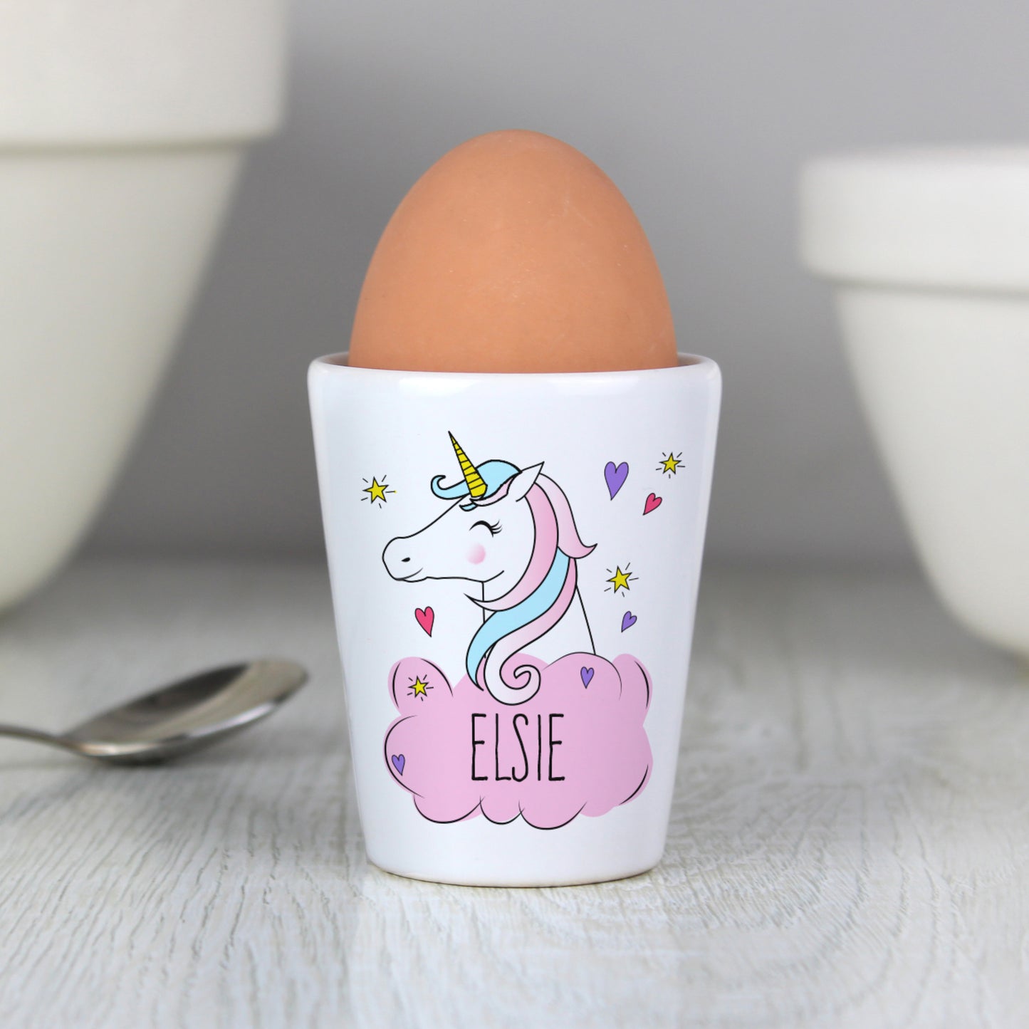 Eleanoras UNICORN EGG CUP Egg Cups & Storage