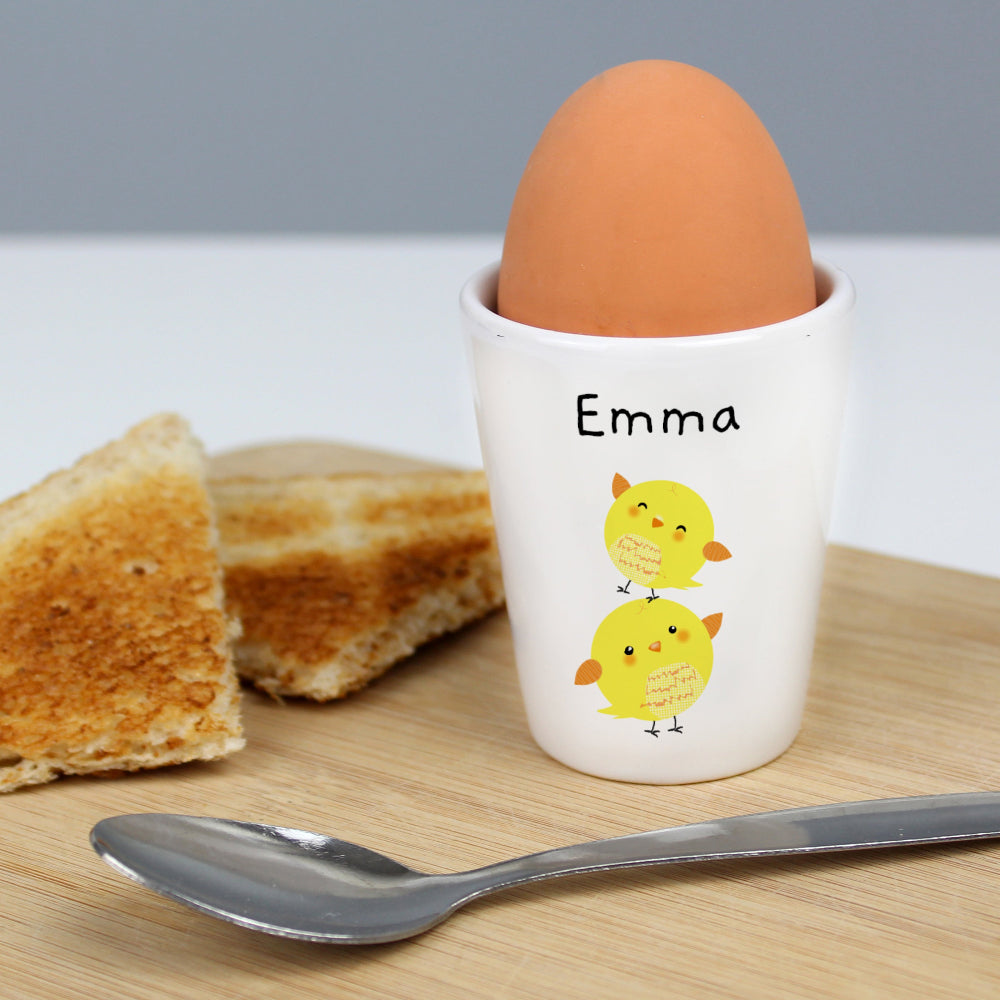 Eleanoras Chicks Personalised Egg Cup 