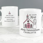Eleanoras Personalised Girls First Holy Communion Mug Mugs